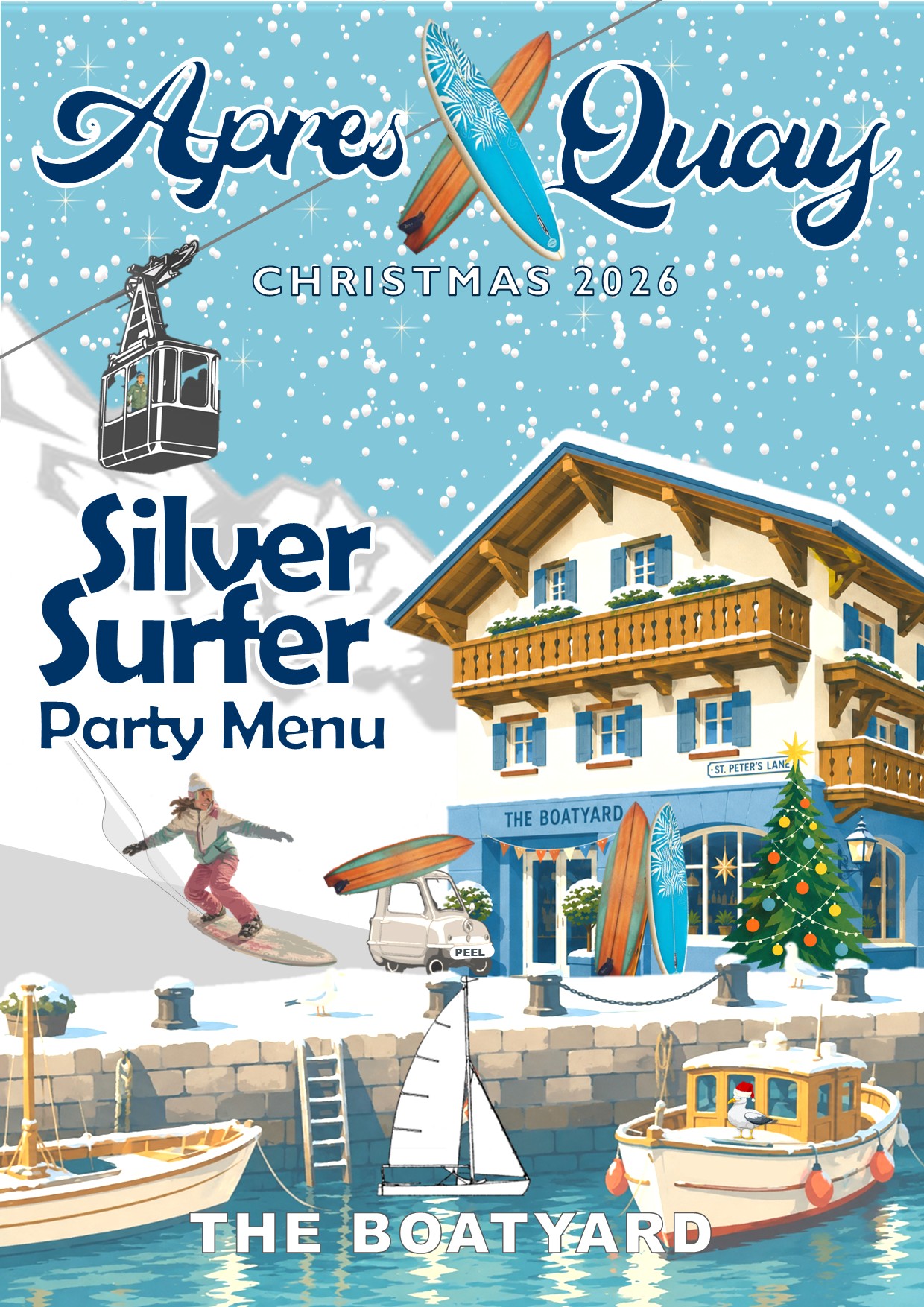 Christmas Silver Surfers